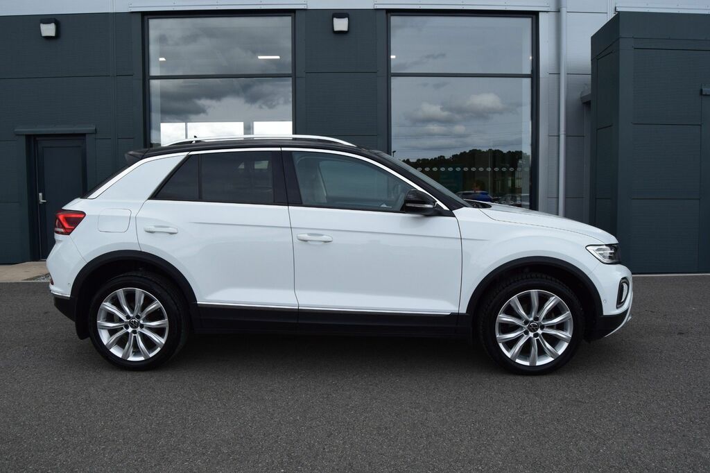 Volkswagen T-Roc 1.5 Tsi Style Suv Dsg Euro 6 S S 150 SY23MYH White #6