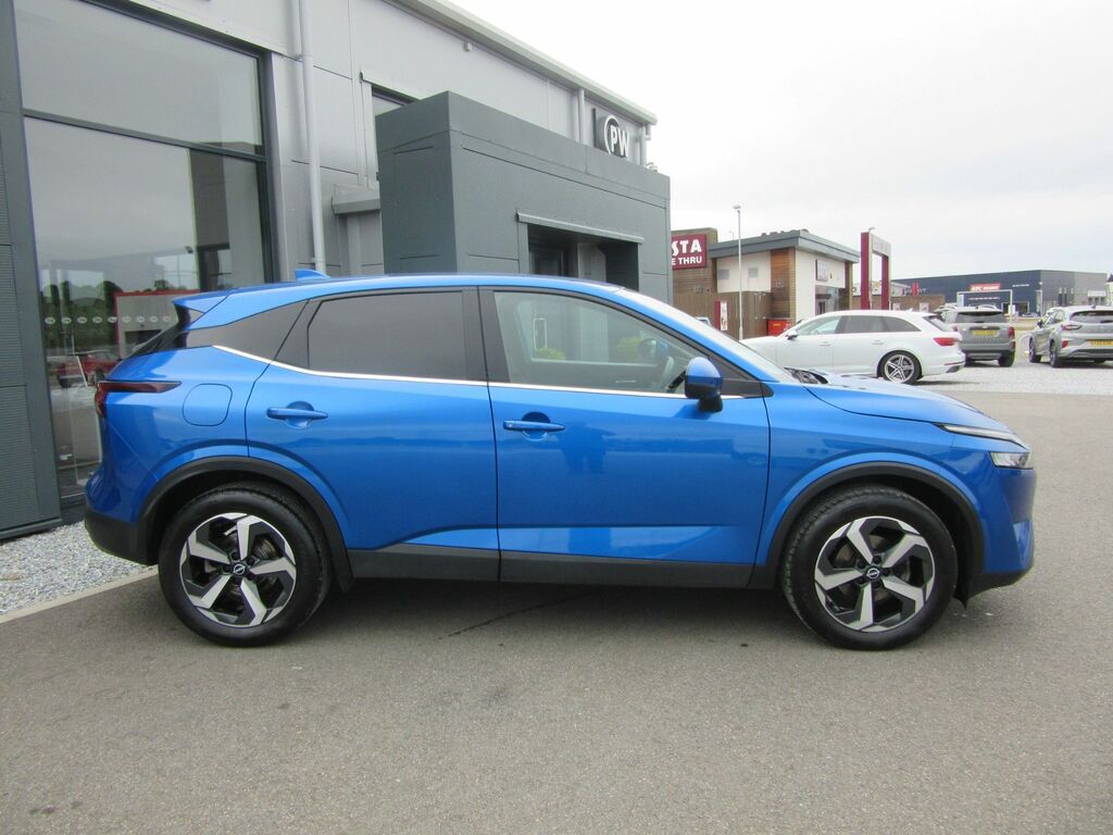 Nissan Qashqai 1.3 Dig-t Mhev N-connecta Suv Hybrid Ma OW22CXO Blue #5