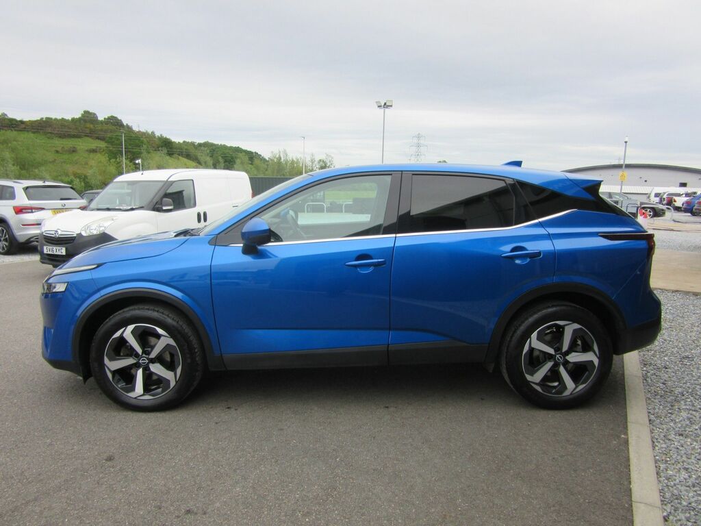 Nissan Qashqai 1.3 Dig-t Mhev N-connecta Suv Hybrid Ma OW22CXO Blue #4
