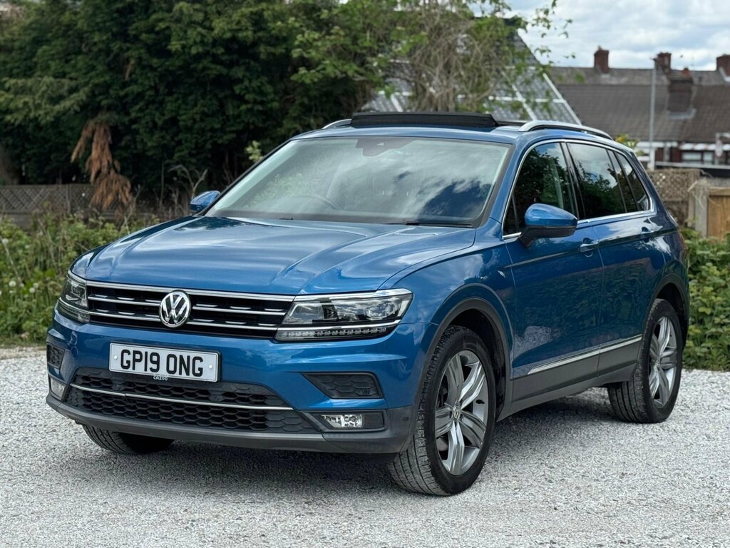Volkswagen Tiguan 2.0 Tdi Sel Dsg 4Motion Euro 6 Ss GP19ONG Blue #4