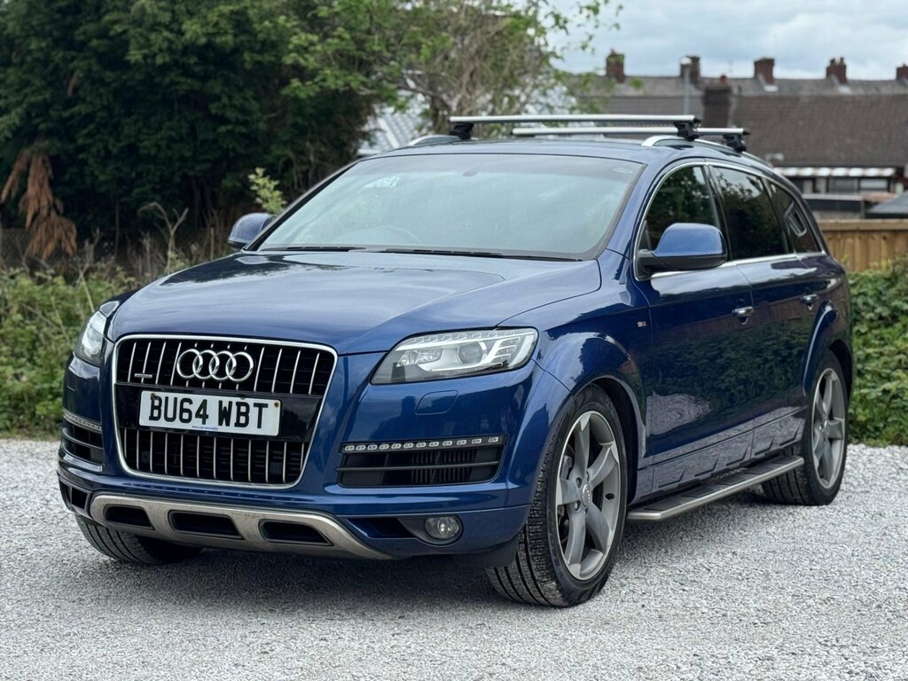 Audi Q7 3.0 Tdi V6 S Line Style Edition Tiptronic Quattro BU64WBT Blue #5