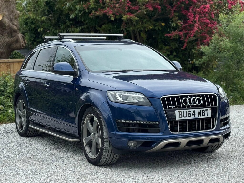 Audi Q7 3.0 Tdi V6 S Line Style Edition Tiptronic Quattro BU64WBT Blue #3