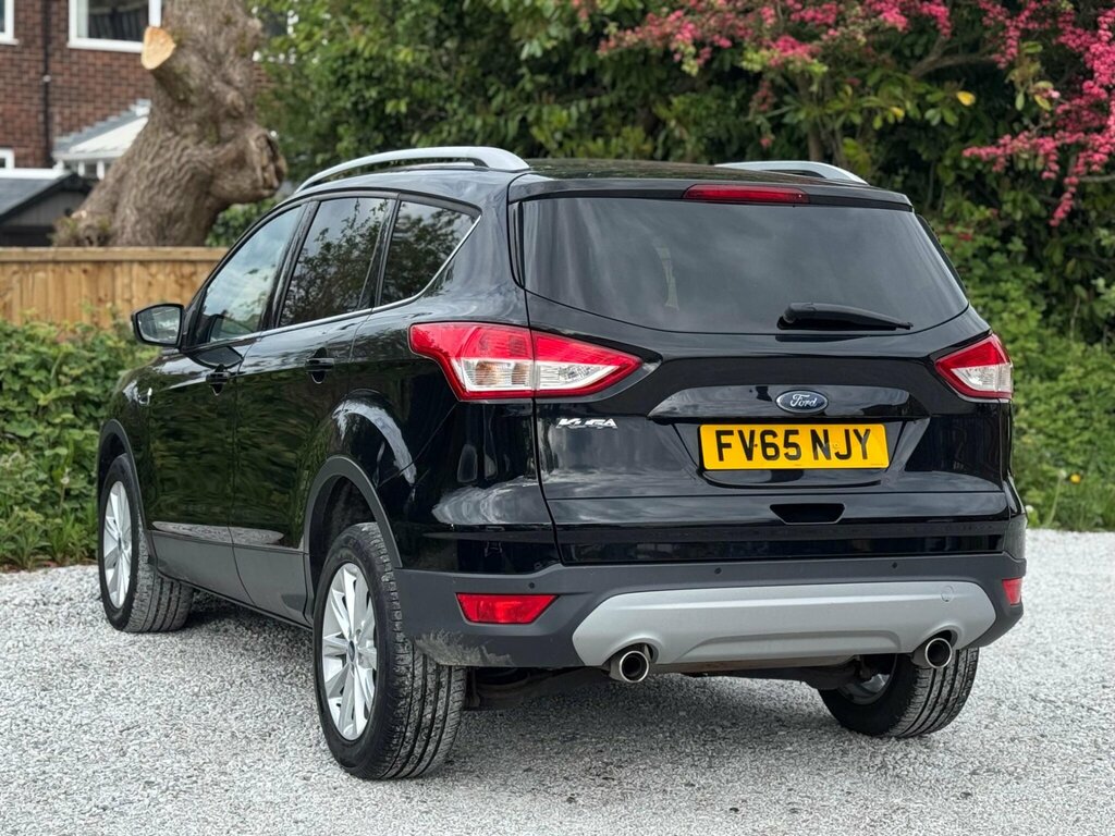 Ford Kuga 2.0 Tdci Titanium Awd Euro 6 Ss FV65NJY Black #6