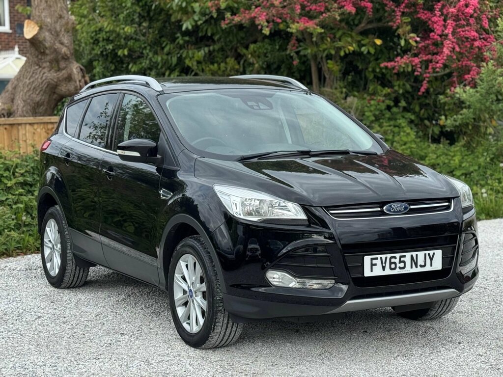 Ford Kuga 2.0 Tdci Titanium Awd Euro 6 Ss FV65NJY Black #3