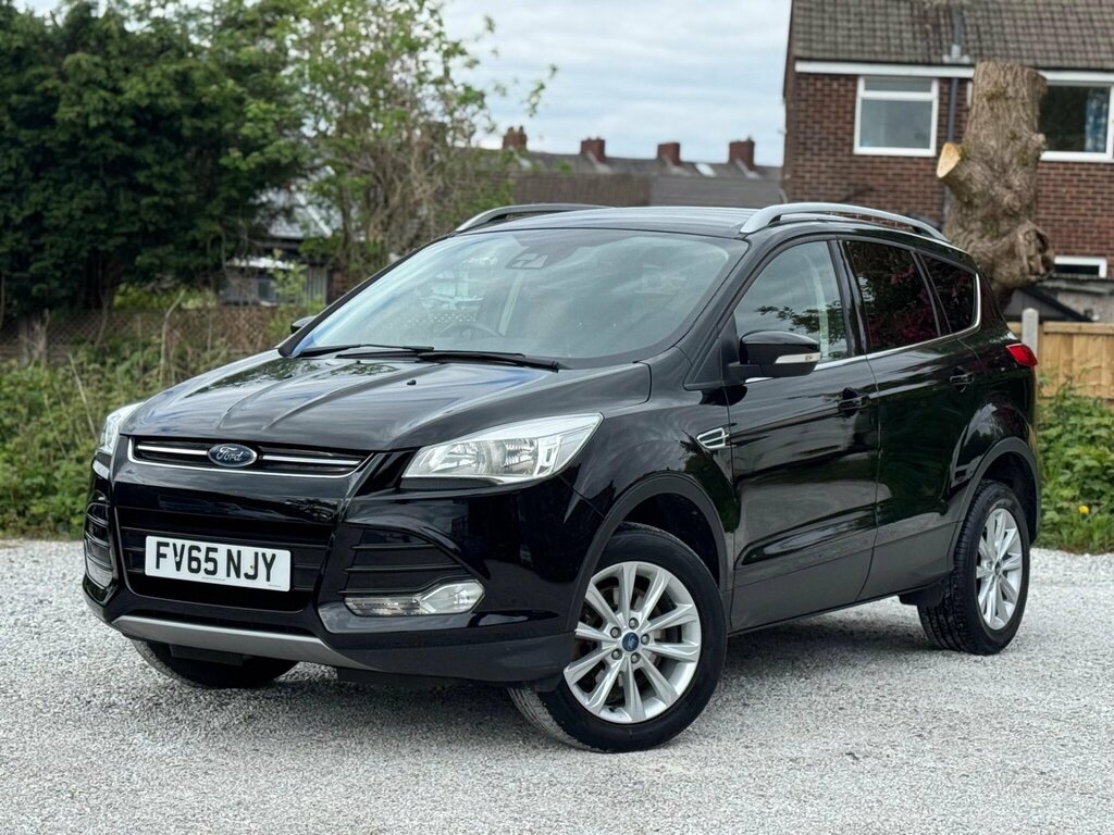 Ford Kuga 2.0 Tdci Titanium Awd Euro 6 Ss FV65NJY Black #2