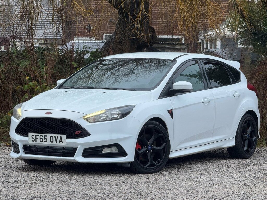 Ford Focus 2.0 Tdci St-2 Euro 6 Ss SF65OVA White #4