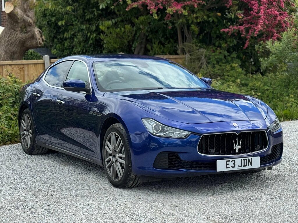 Maserati Ghibli 3.0D V6 Zf Euro 5 Ss Blue #2