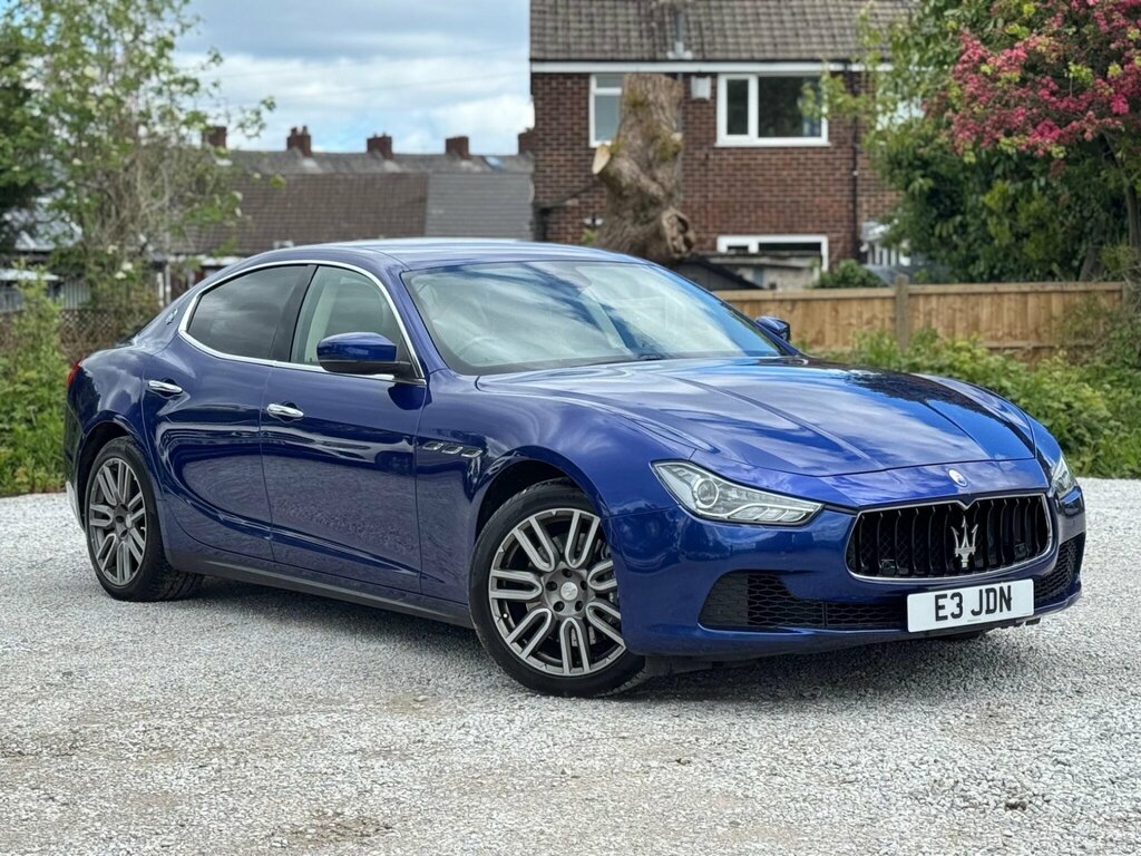 Maserati Ghibli 3.0D V6 Zf Euro 5 Ss Blue