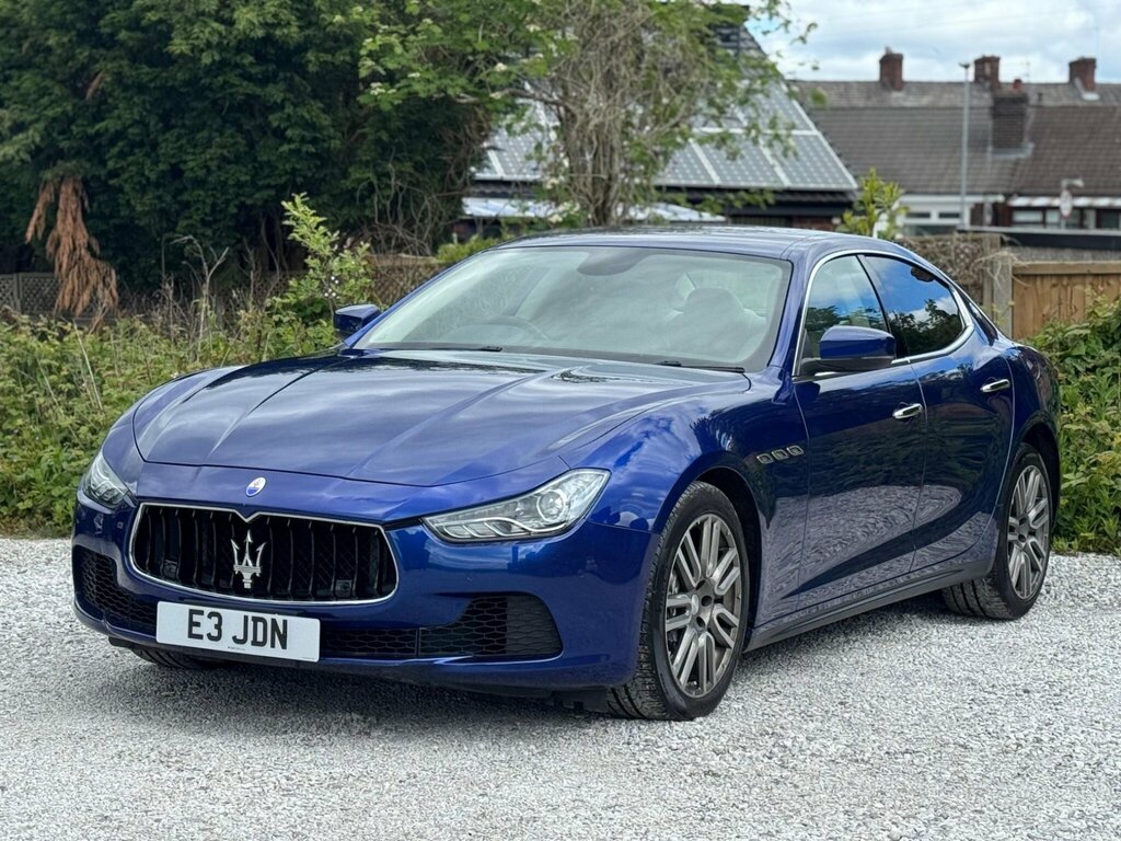 Maserati Ghibli 3.0D V6 Zf Euro 5 Ss Blue #4