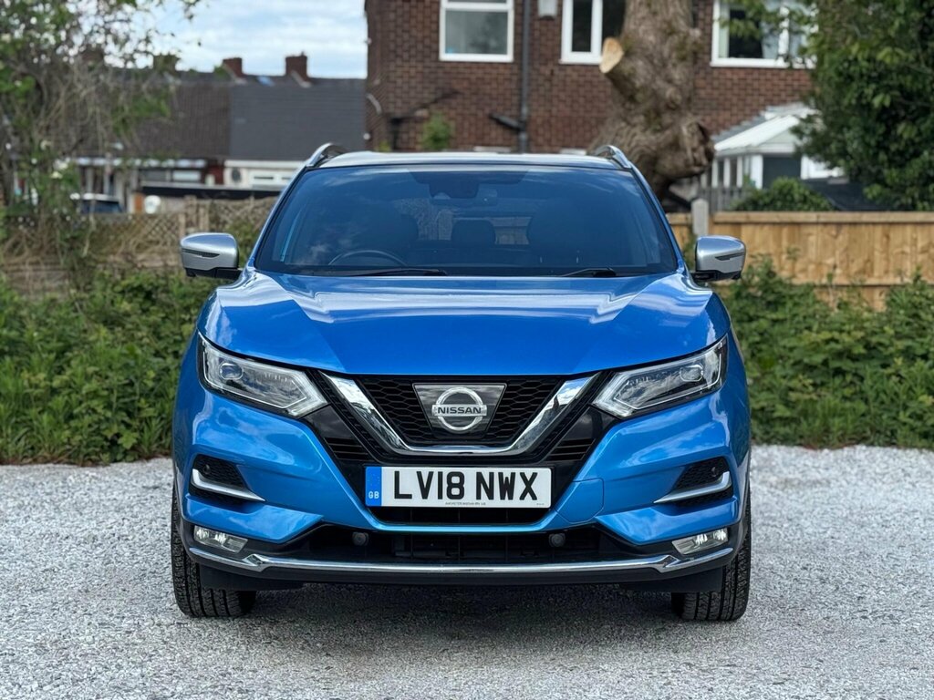 Nissan Qashqai 1.5 Dci Tekna Euro 6 Ss LV18NWX Blue #4