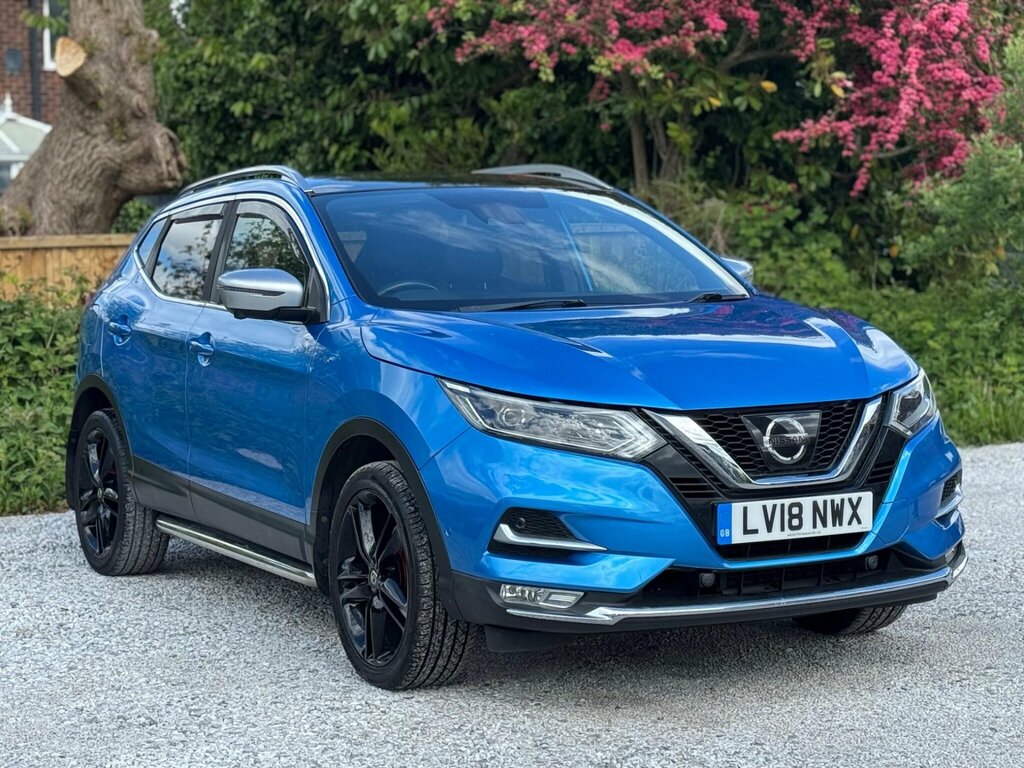Nissan Qashqai 1.5 Dci Tekna Euro 6 Ss LV18NWX Blue #3
