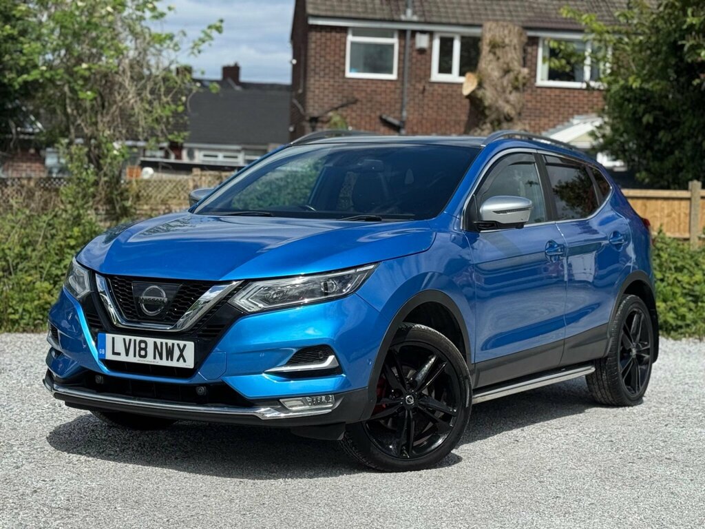 Nissan Qashqai 1.5 Dci Tekna Euro 6 Ss LV18NWX Blue #2
