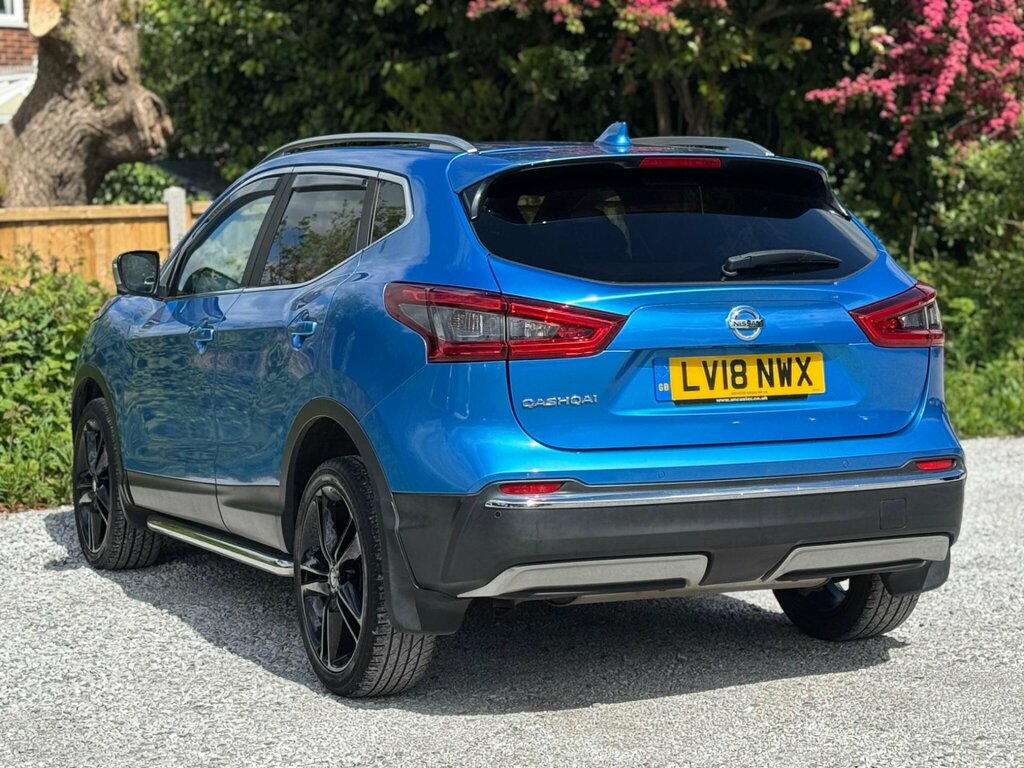 Nissan Qashqai 1.5 Dci Tekna Euro 6 Ss LV18NWX Blue #6