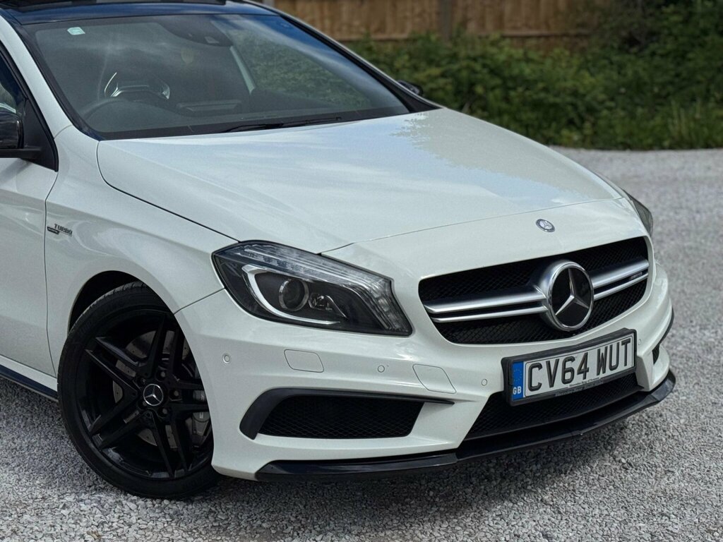Mercedes-Benz A Class 2.0 A45 Amg Spds Dct 4Matic Euro 6 Ss CV64WUT White #4