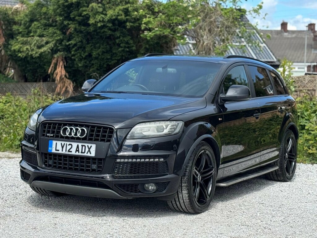 Audi Q7 3.0 Tdi V6 S Line Plus Tiptronic Quattro Euro 5 S LY12ADX Black #6