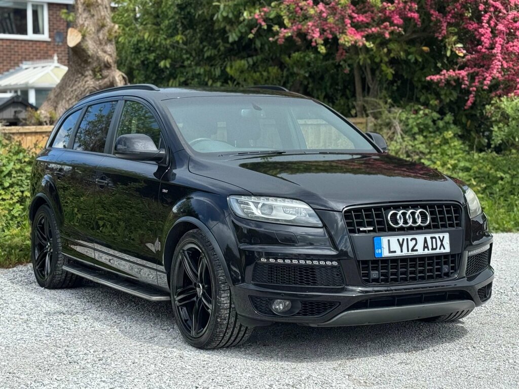 Audi Q7 3.0 Tdi V6 S Line Plus Tiptronic Quattro Euro 5 S LY12ADX Black #4