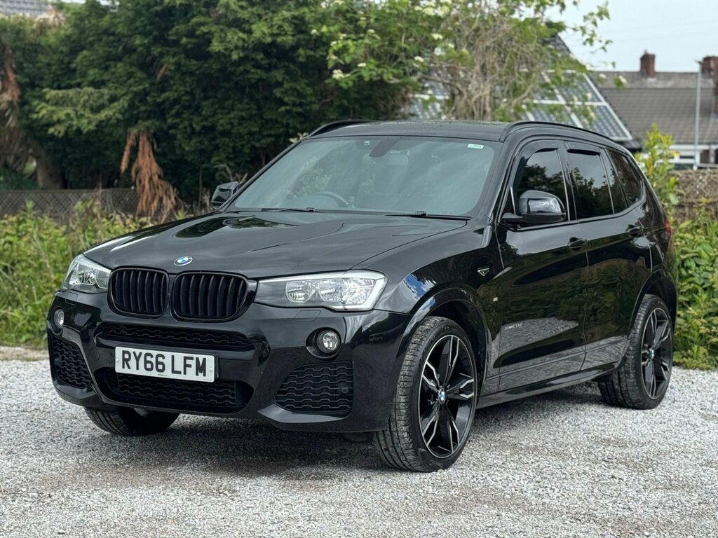 BMW X3 2.0 20D M Sport Xdrive Euro 6 Ss RY66LFM Black #6