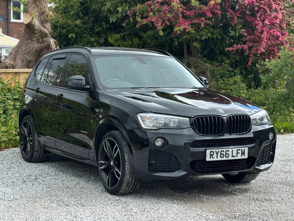 BMW X3 2.0 20D M Sport Xdrive Euro 6 Ss RY66LFM Black #4