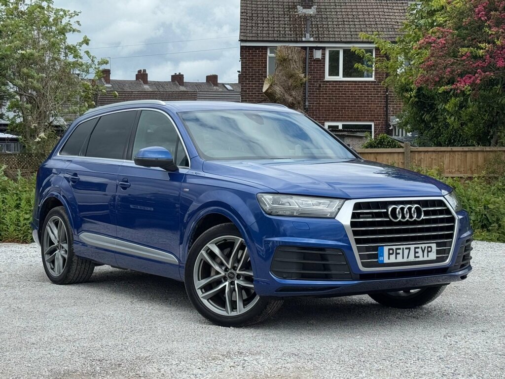 Audi Q7 3.0 Tdi V6 S Line Tiptronic Quattro Euro 6 Ss 5 Blue
