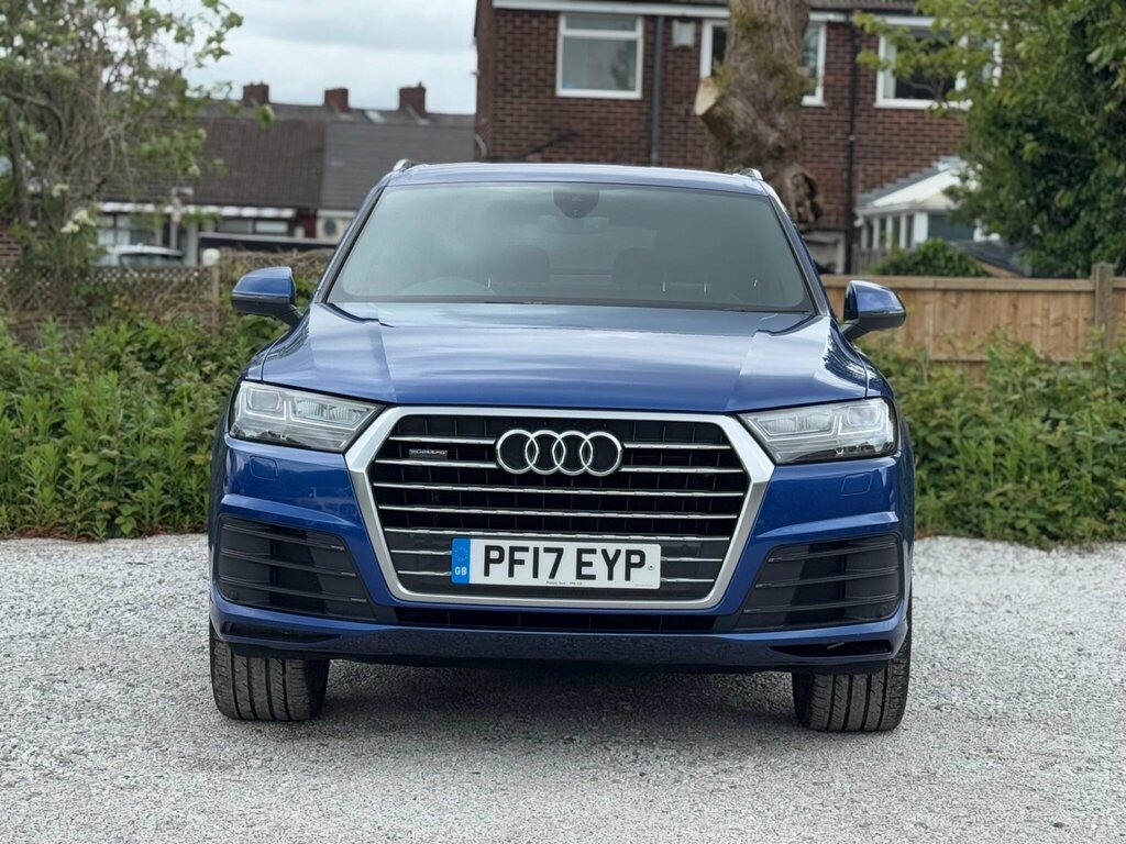 Audi Q7 3.0 Tdi V6 S Line Tiptronic Quattro Euro 6 Ss 5 PF17EYP Blue #4