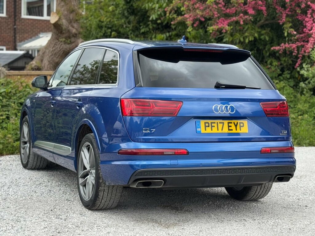 Audi Q7 3.0 Tdi V6 S Line Tiptronic Quattro Euro 6 Ss 5 PF17EYP Blue #6