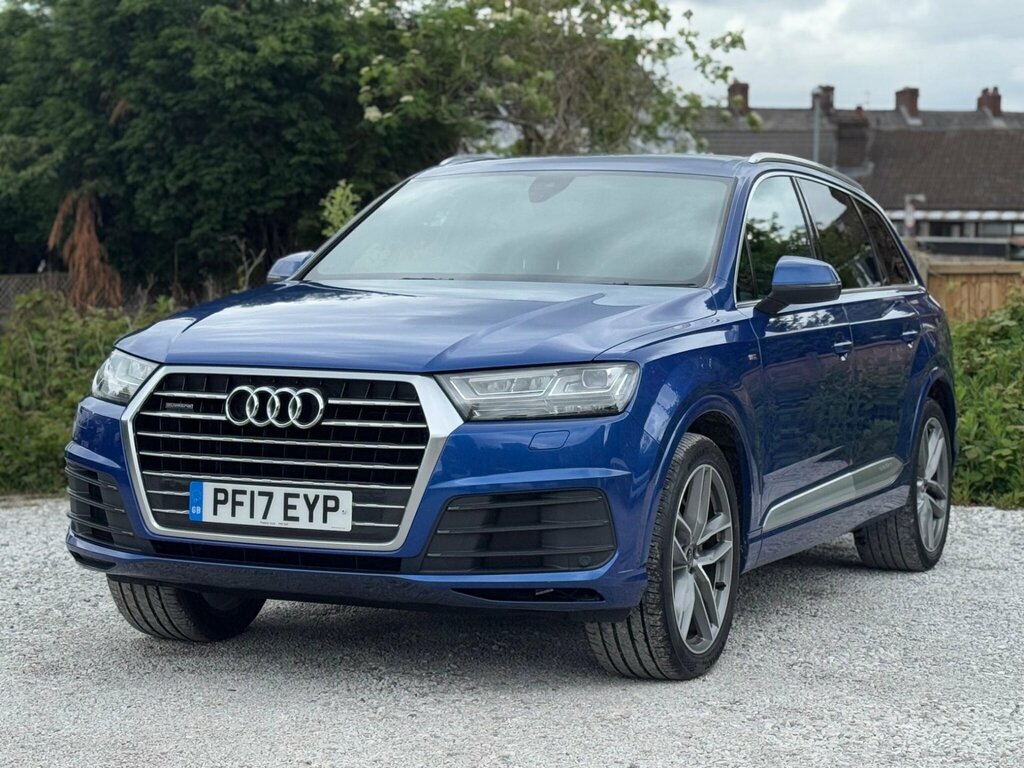 Audi Q7 3.0 Tdi V6 S Line Tiptronic Quattro Euro 6 Ss 5 PF17EYP Blue #5