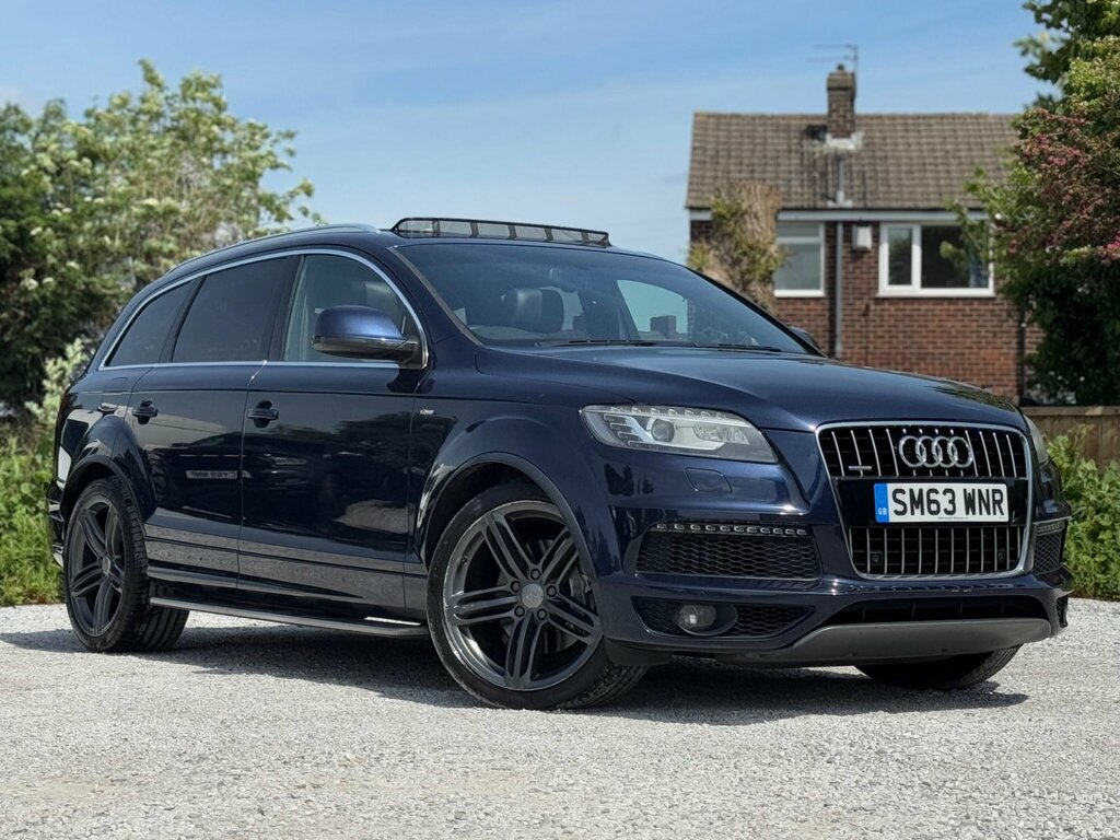 Audi Q7 3.0 Tdi V6 S Line Plus Tiptronic Quattro Euro 5 S SM63WNR Blue #2
