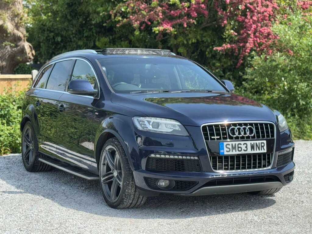 Audi Q7 3.0 Tdi V6 S Line Plus Tiptronic Quattro Euro 5 S SM63WNR Blue #4
