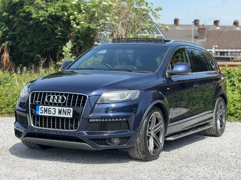 Audi Q7 3.0 Tdi V6 S Line Plus Tiptronic Quattro Euro 5 S SM63WNR Blue #6
