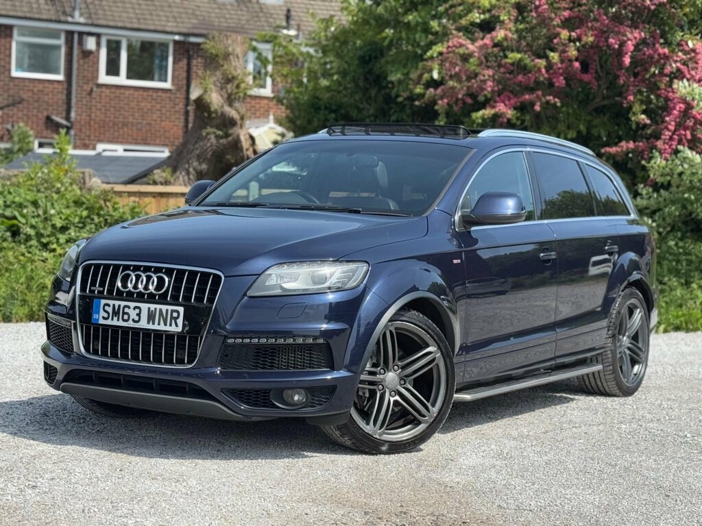 Audi Q7 3.0 Tdi V6 S Line Plus Tiptronic Quattro Euro 5 S SM63WNR Blue #3