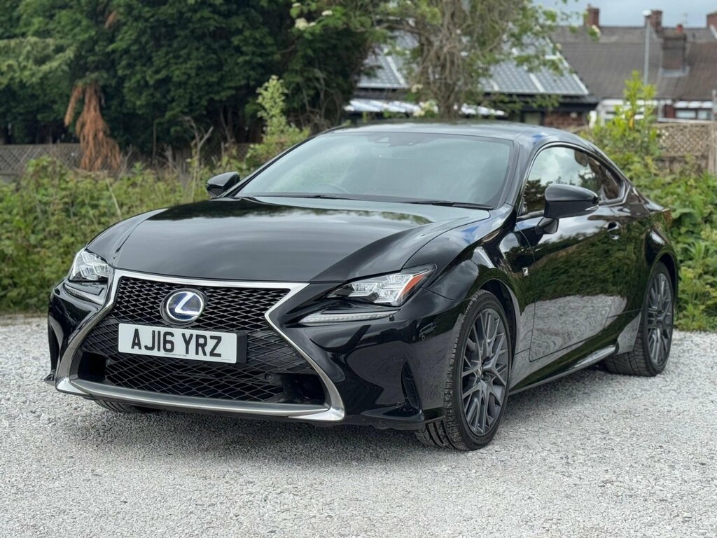 Lexus RC 2.5 300H F Sport Cvt Euro 6 Ss Black #6