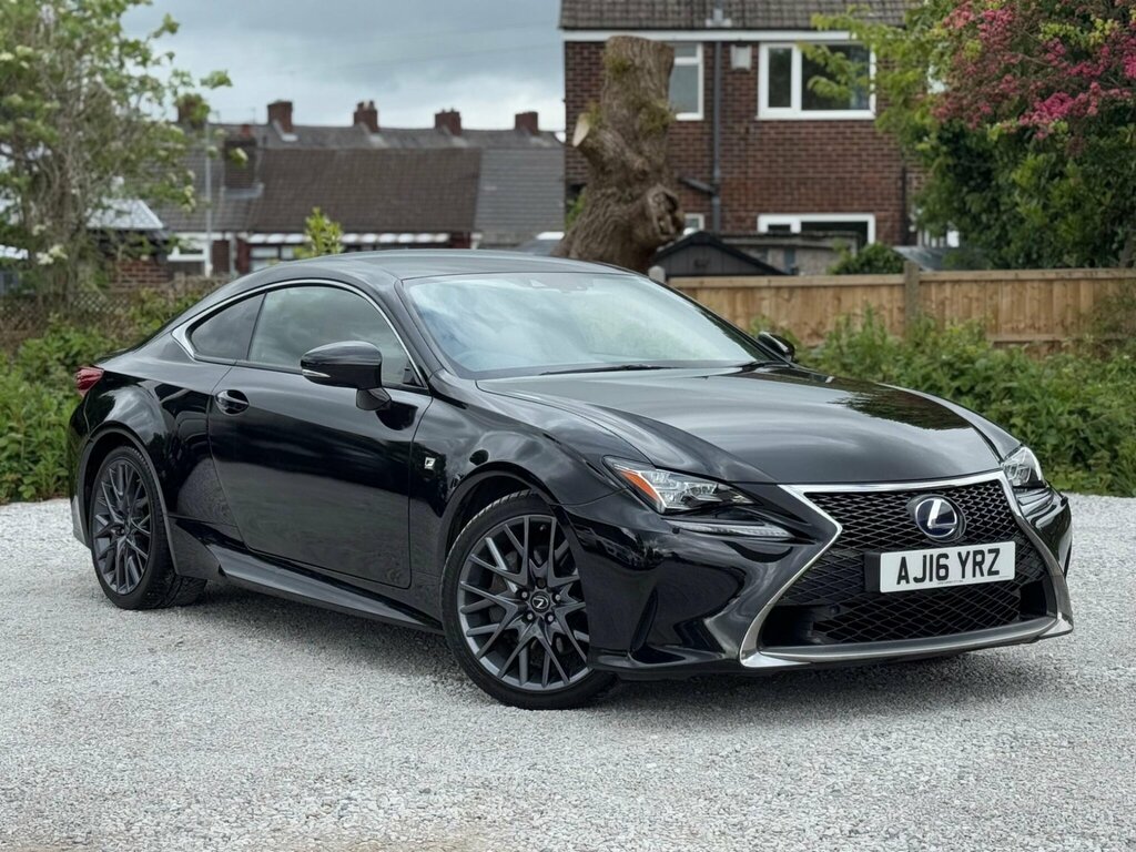 Lexus RC 2.5 300H F Sport Cvt Euro 6 Ss Black