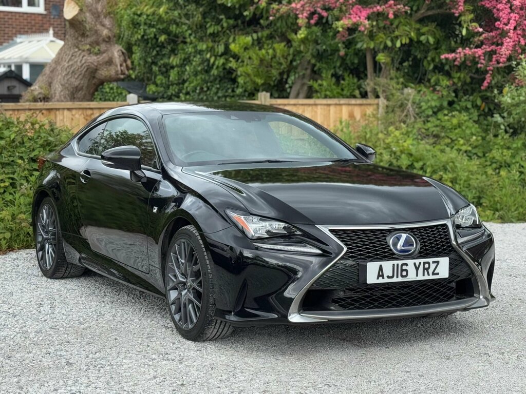 Lexus RC 2.5 300H F Sport Cvt Euro 6 Ss Black #4