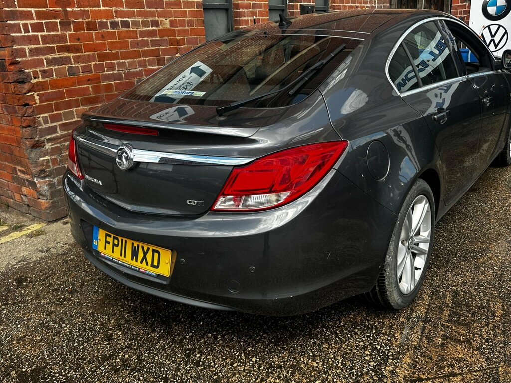 Vauxhall Insignia 2.0 Cdti Ecoflex Sri Nav Euro 5 FP11WXD Grey #2