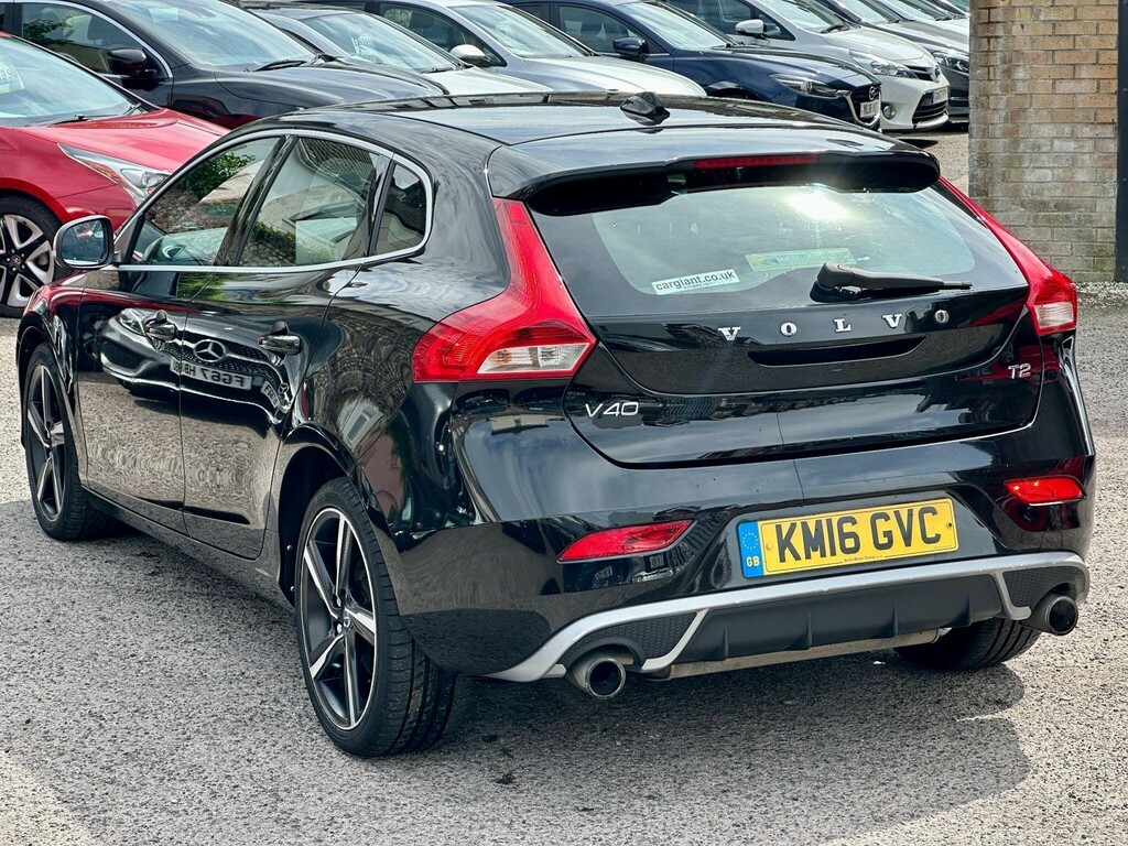 Volvo V40 Hatchback KM16GVC Black #4