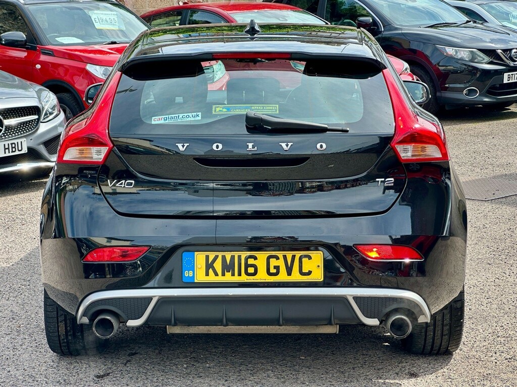 Volvo V40 Hatchback KM16GVC Black #6