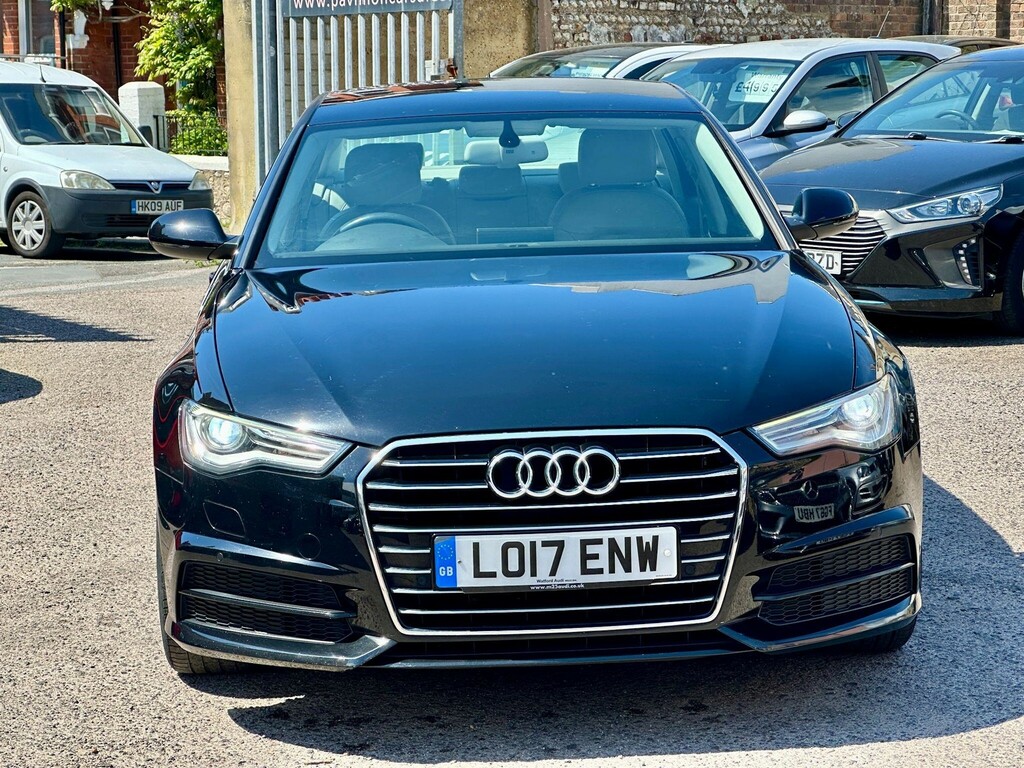Audi A6 Saloon Saloon LO17ENW Black #2