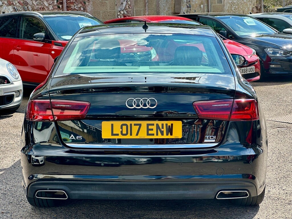 Audi A6 Saloon Saloon LO17ENW Black #6