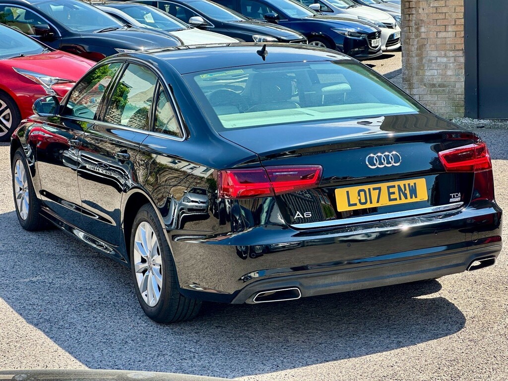 Audi A6 Saloon Saloon LO17ENW Black #4