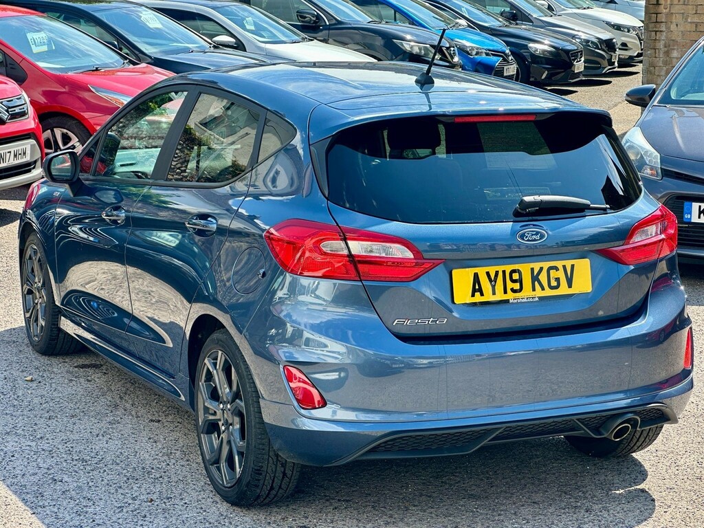 Ford Fiesta Fiesta St-line T AY19KGV Blue #4