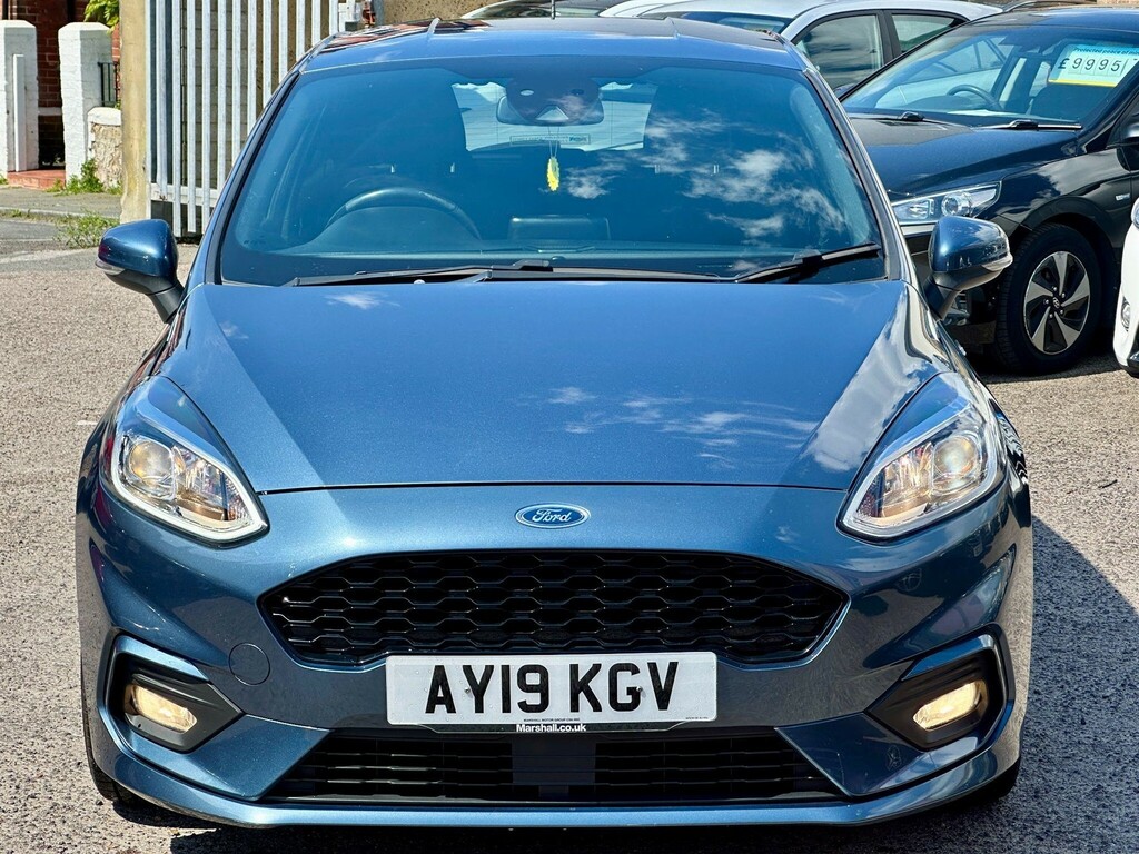 Ford Fiesta Fiesta St-line T AY19KGV Blue #2