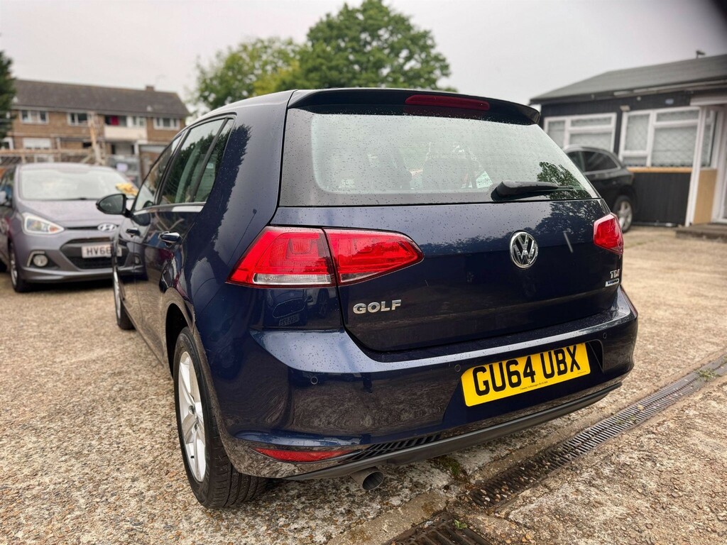 Volkswagen Golf Hatchback GU64UBX Blue #4