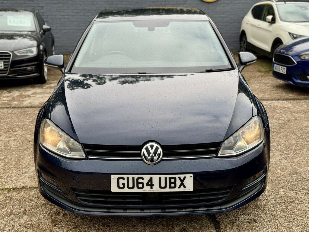 Volkswagen Golf Hatchback GU64UBX Blue #2