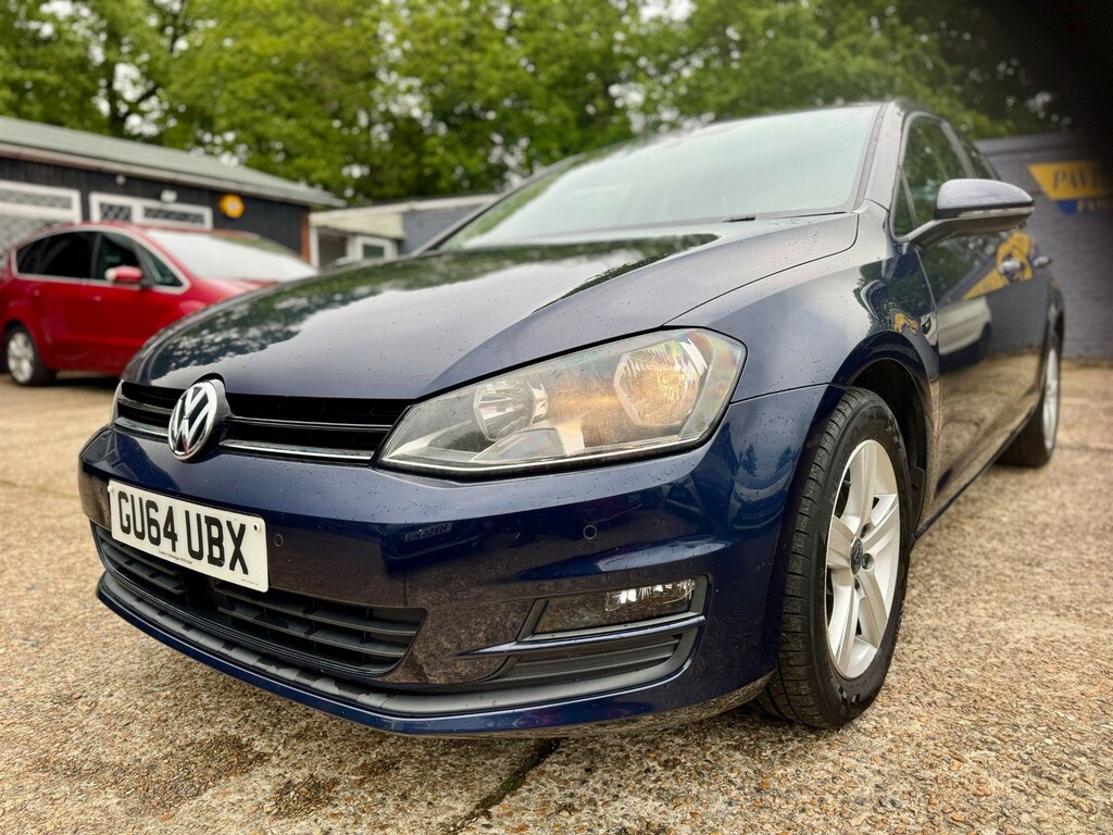 Volkswagen Golf Hatchback GU64UBX Blue #3