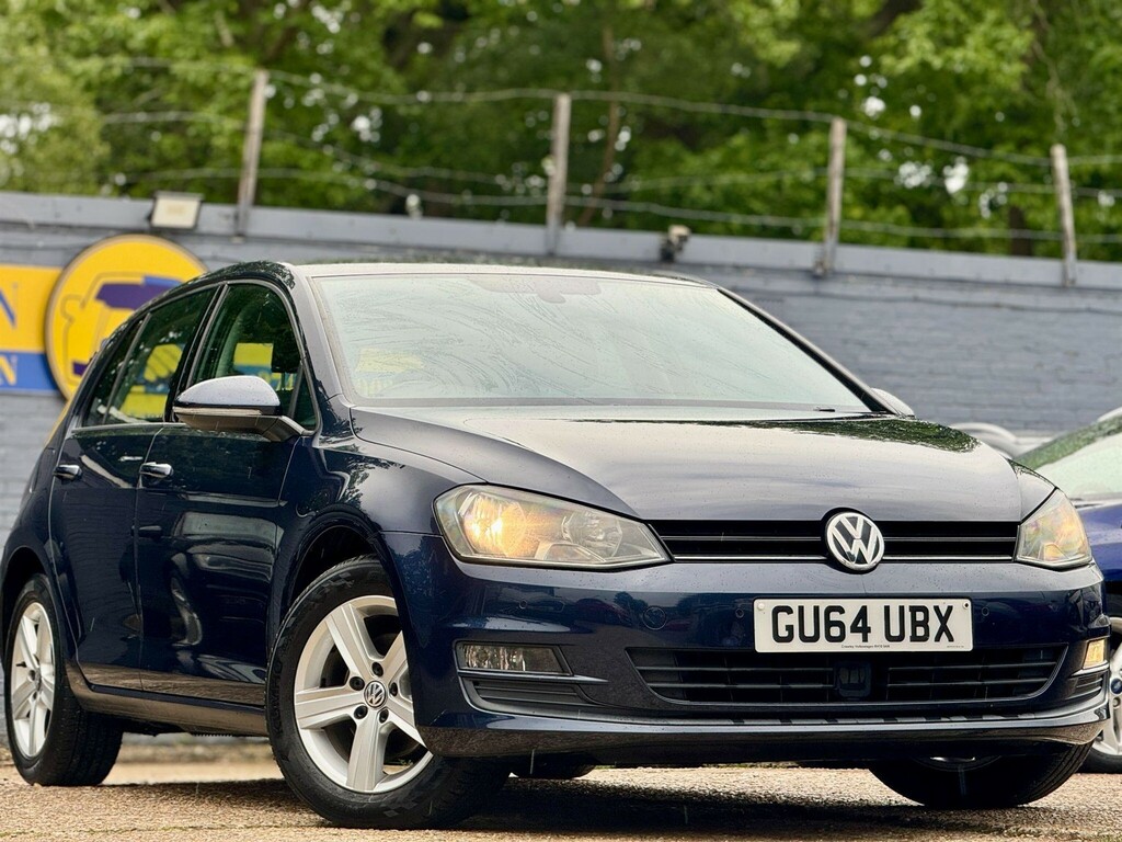 Volkswagen Golf Hatchback GU64UBX Blue #5