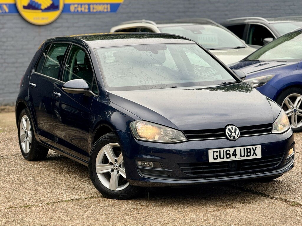 Volkswagen Golf Hatchback GU64UBX Blue #6