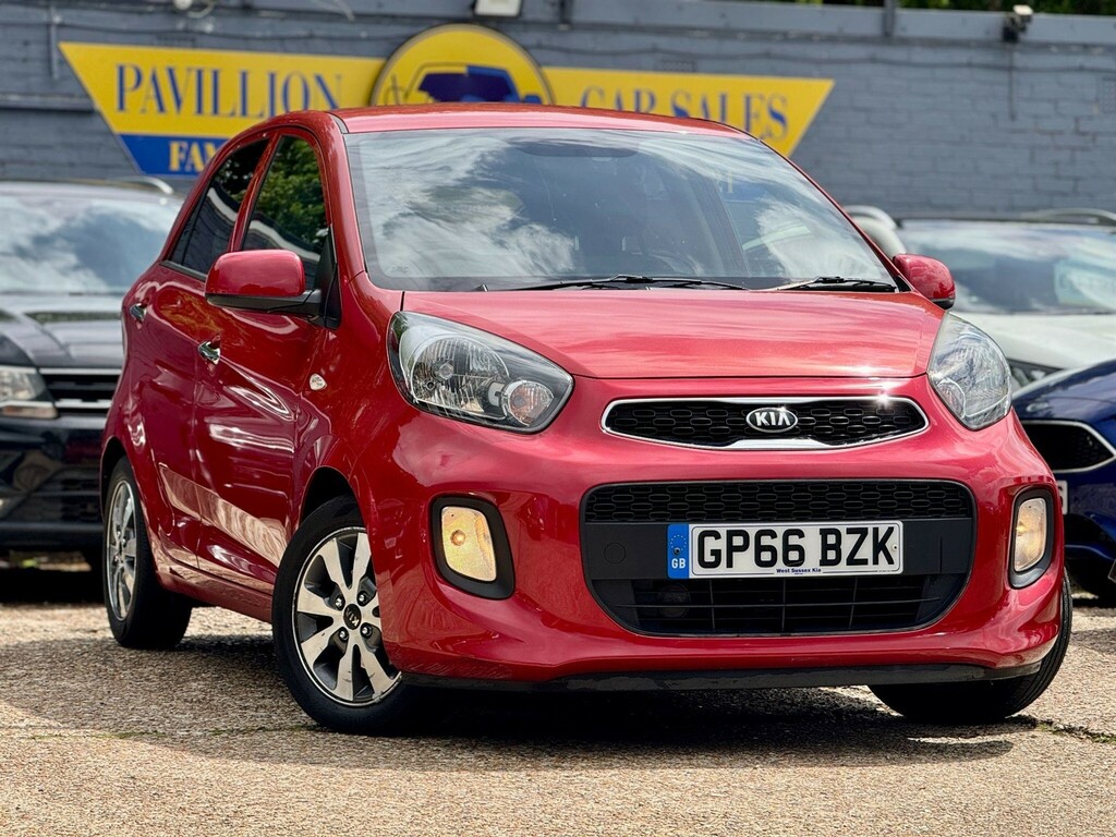 Kia Picanto Hatchback GP66BZK Red #5