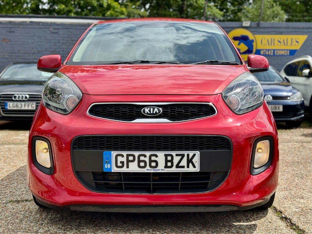 Kia Picanto Hatchback GP66BZK Red #2