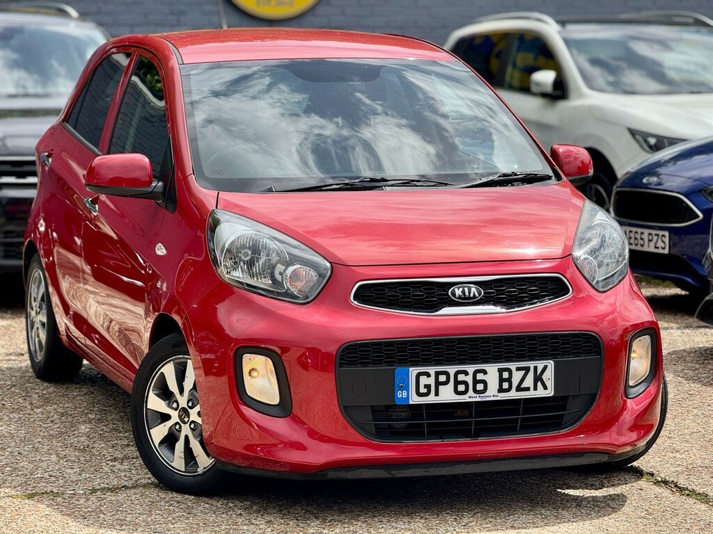 Kia Picanto Hatchback GP66BZK Red #6