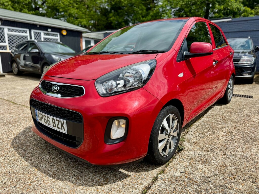 Kia Picanto Hatchback GP66BZK Red #3